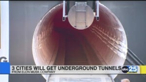 3 Cities Will Get Underground Tunnels From Elon Musk's Company