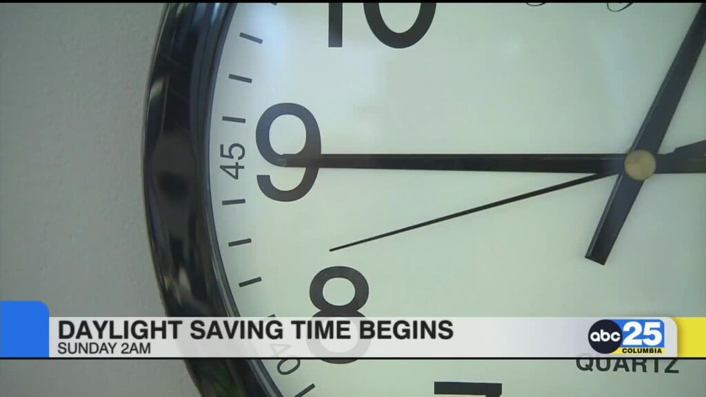 Daylight Saving Time Begins On Sunday