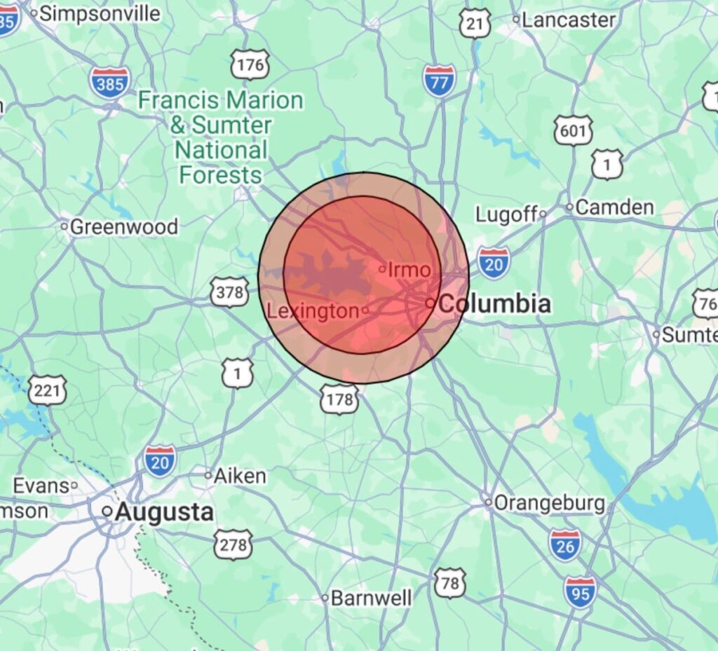 Earthquake Lake Murray