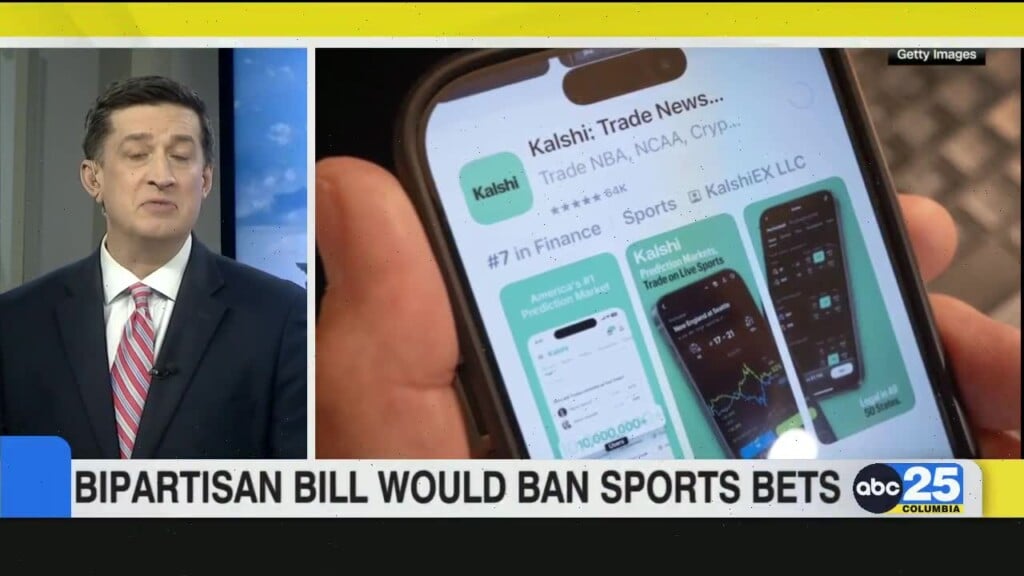 Bipartisan Bill Would Ban Sports Bets