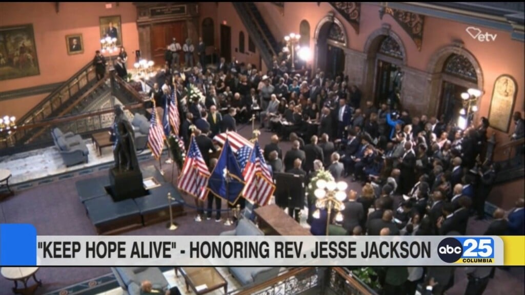 "keep Hope Alive!" Hundreds Honor Life Of Civil Rights Icon Rev. Jesse Jackson
