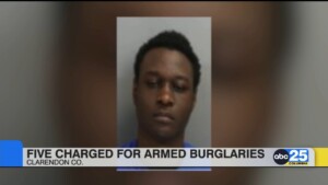 5 Charged With Armed Burglaries