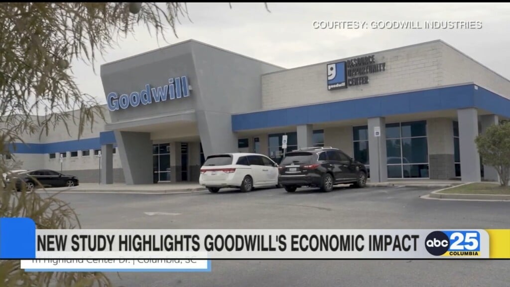 New Study Highlights Goodwill's Impact On Sc Economy And Workforce
