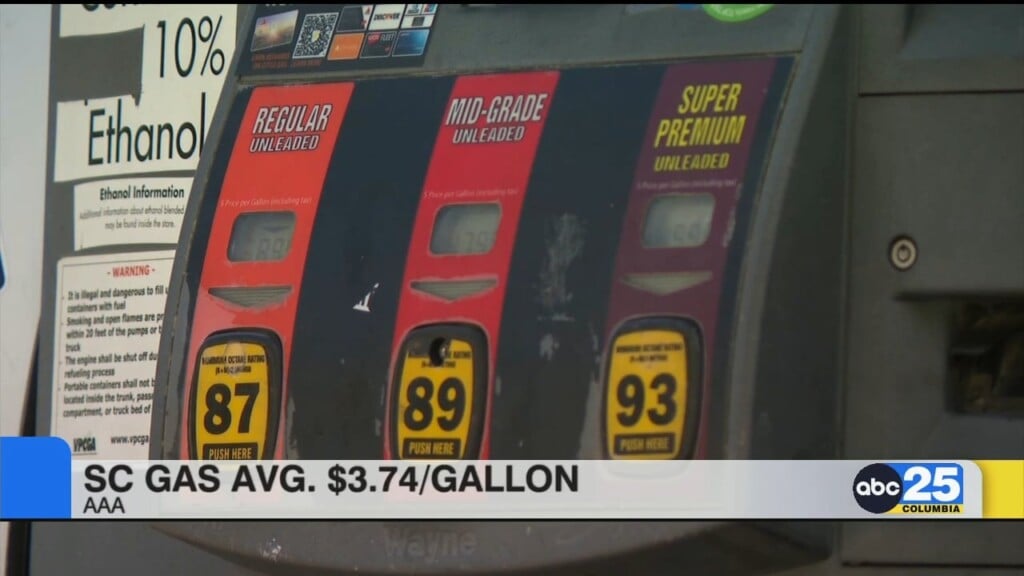Gas Prices Continue To Trend Downward In South Carolina