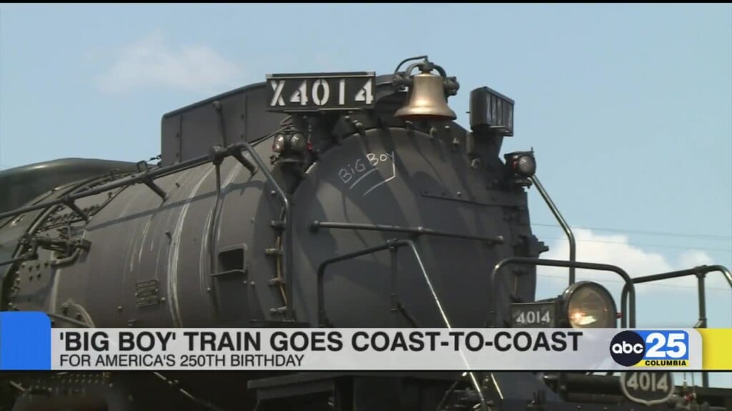 Big Boy Train Goes Coast To Coast