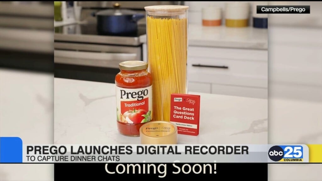 Prego Launches Digital Recorder To Capture Dinner Chats