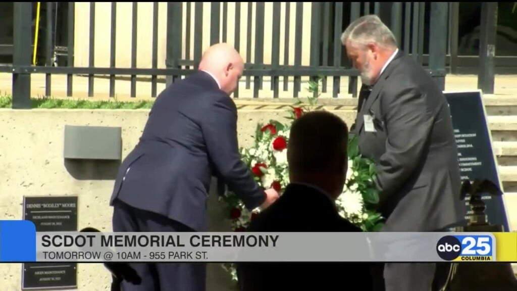 Scdot To Hold Annual Workers Memorial Ceremony