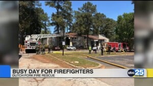 Dutch Fork Firefighters Battle Multiple Fires
