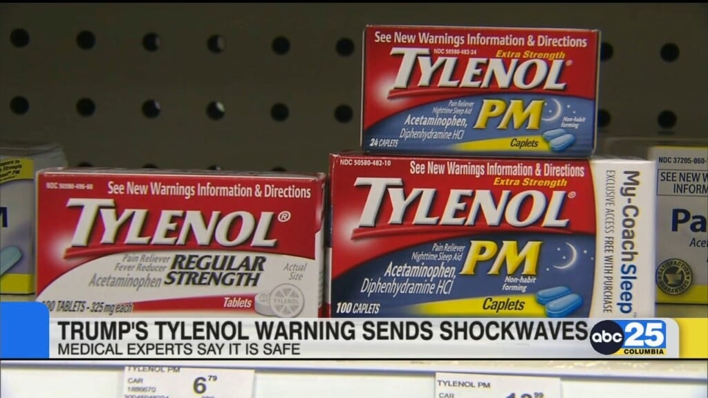 Medical Experts Say Tylenol Safe For Pregnant Women