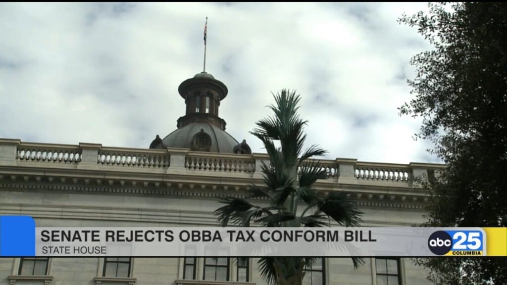 Sc Senate Rejects Obba Tax Conform Bill