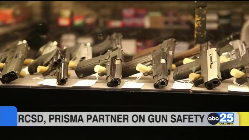 Rcsd, Prisma Health Partner Up For Gun Safety