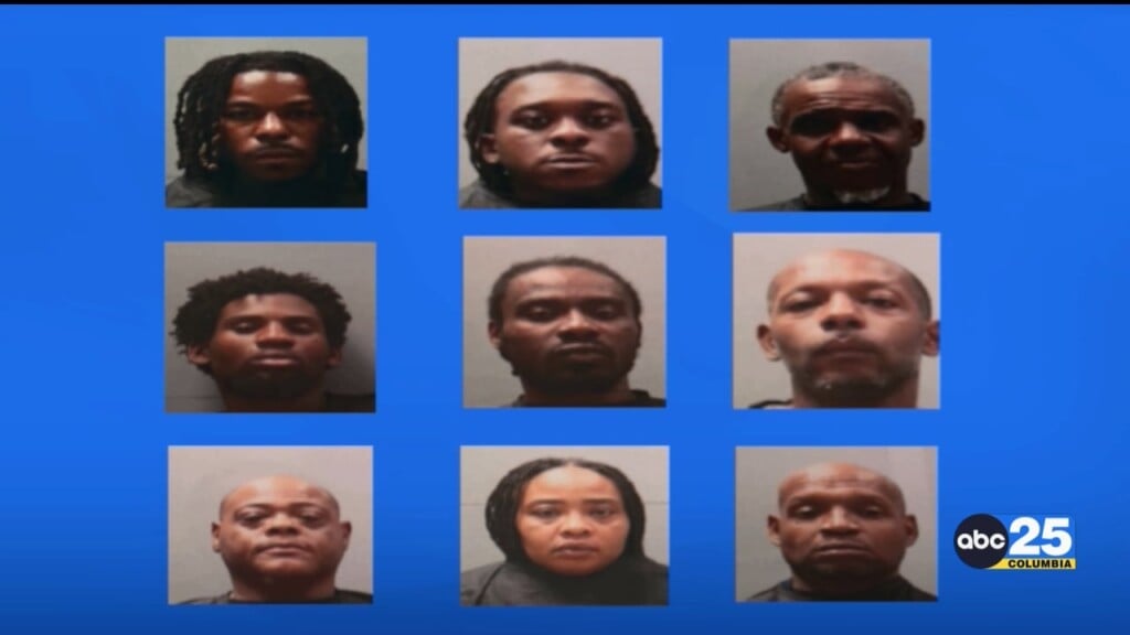 Columbia Police Arrest 9 People Following Two Week Citywide Drug Operation