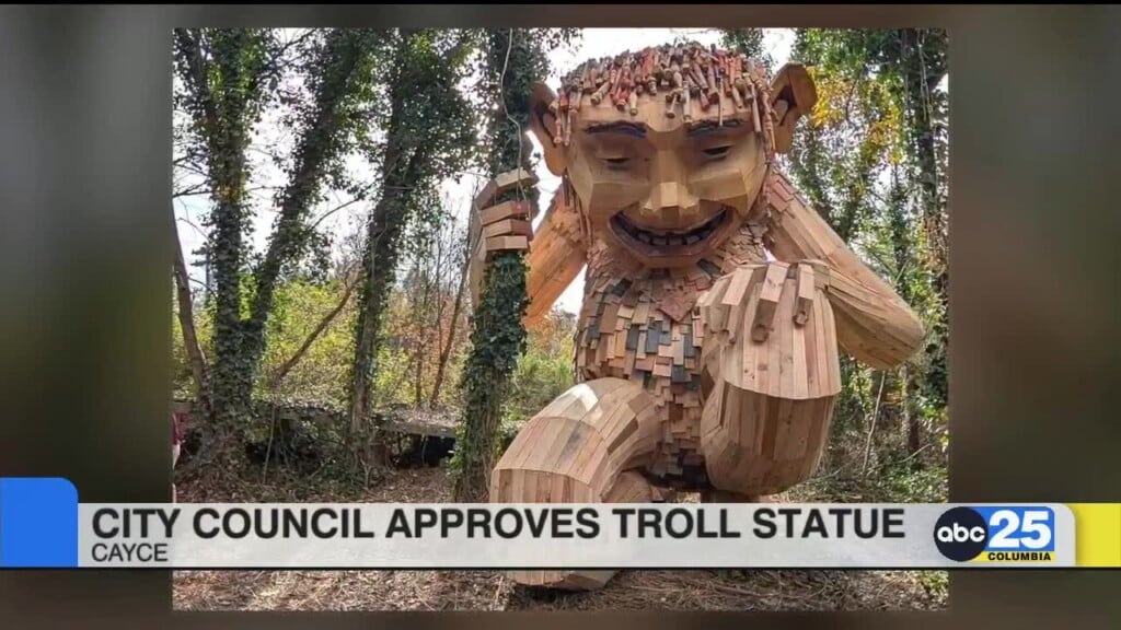 City Of Cayce Council Approves Troll Statue