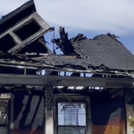 The Falls subdivision fire