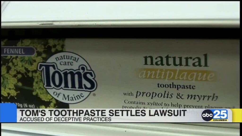 Tom's Toothpaste Settles Lawsuit