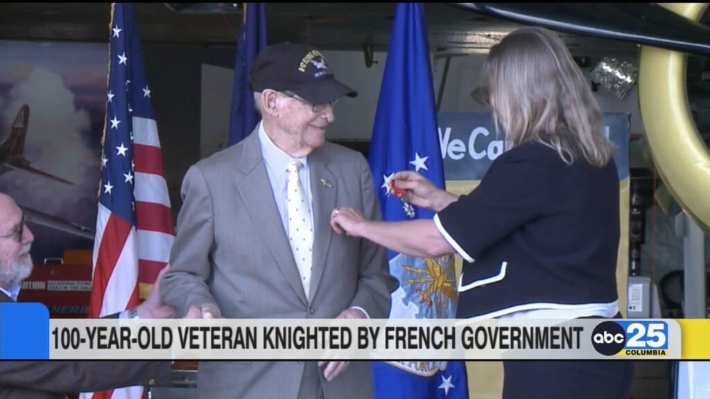 Sir Phillip Bruce Cook 100 Year Old Veteran Knighted By French Government