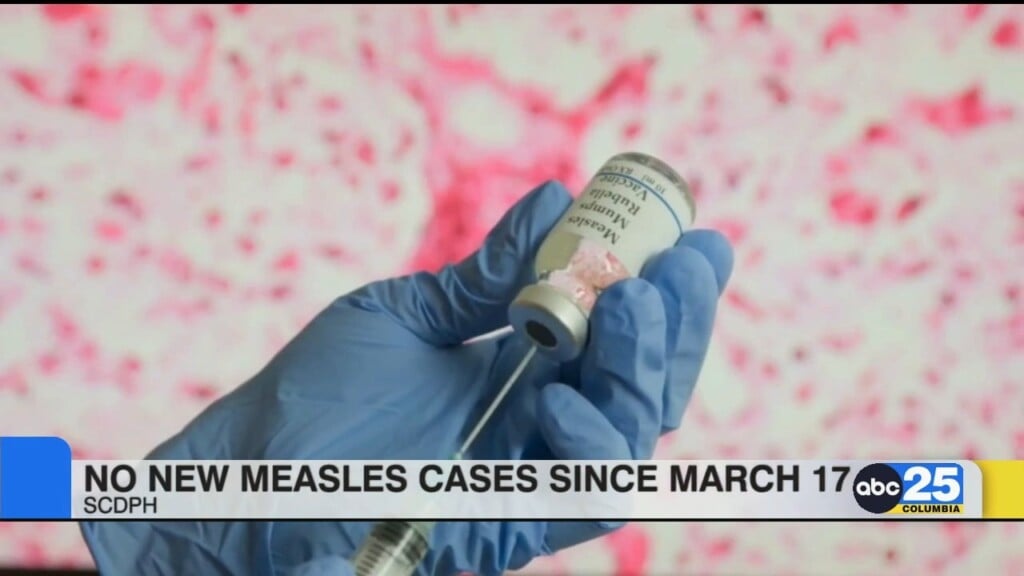 No New Measles Cases Since March