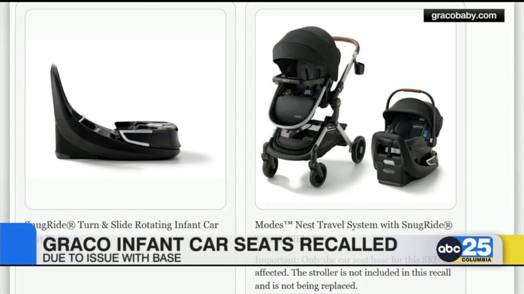 Graco Infant Car Seats Recalled