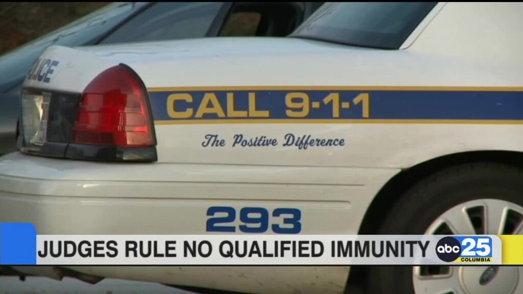 Judge Rules No Qualified Immunity Columbia Police Officer Who Shot Teen