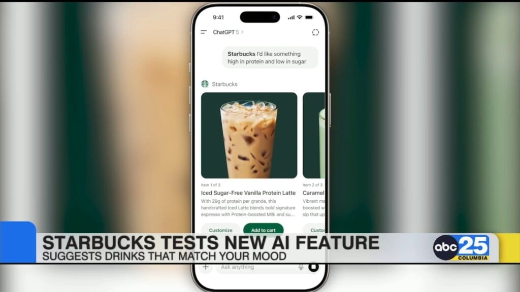 Starbucks Tests New Ai Feature