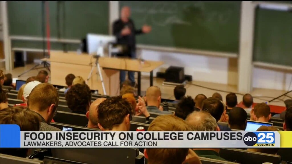 Lawmakers Raise Awareness About Hunger On Sc College Campuses