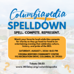 Flyer 2026 Columbiapedia Spelldown Official