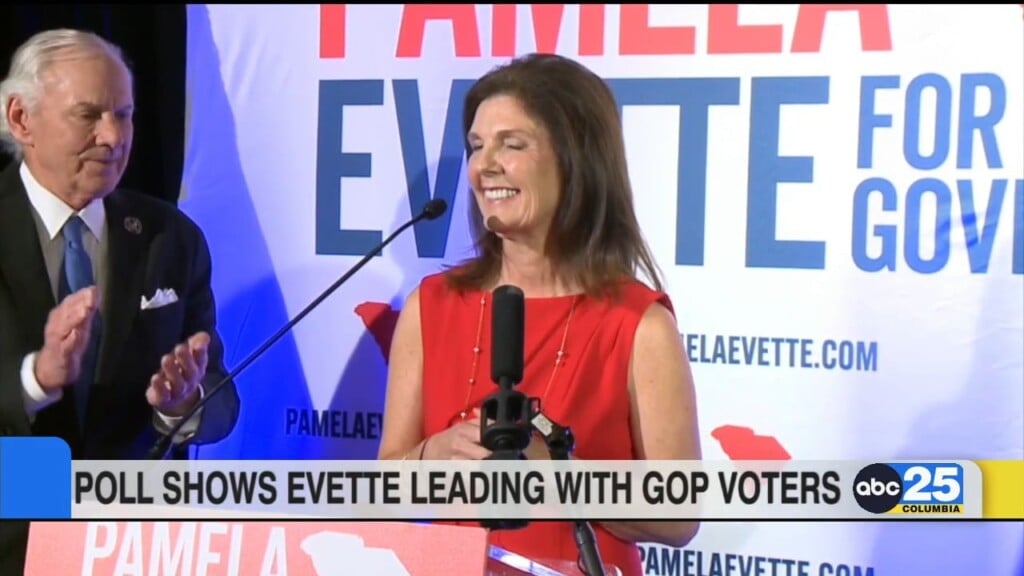Poll Shows Evette Leading With Gop Voters Following Sc State Controversy