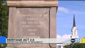 Sc House Considers Shifting Monument Decisions From Cities To Lawmakers
