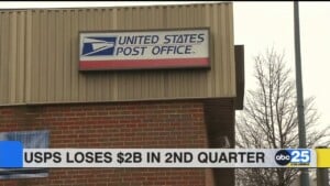Usps Loses $2 Billion In 2nd Quarter