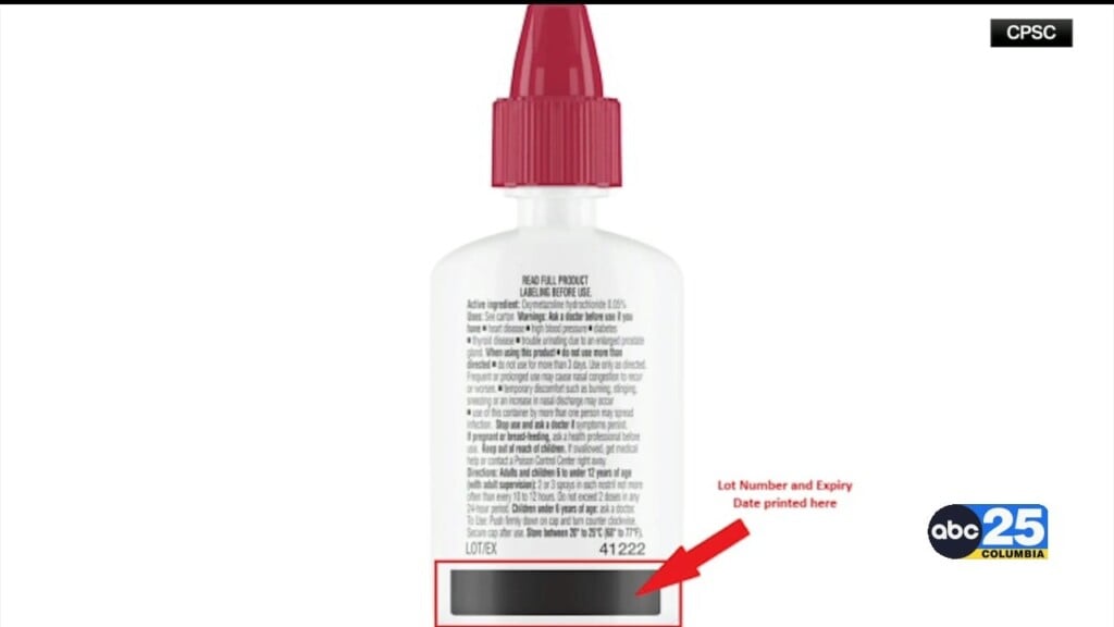780k Nasal Spray Bottles Recalled