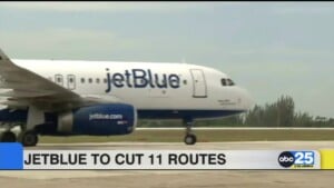 Jetblue To Cut 11 Routes