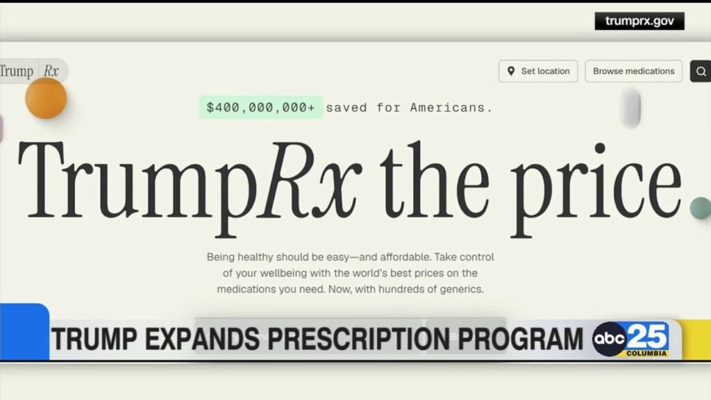 President Trump Expands Prescription Program