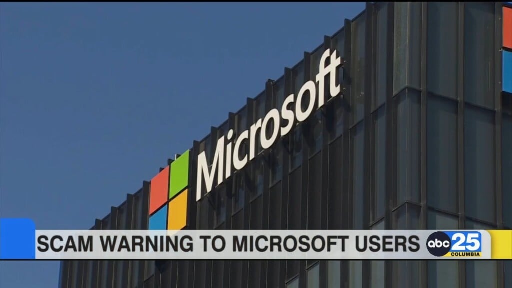 Scam Warning To Microsoft Users