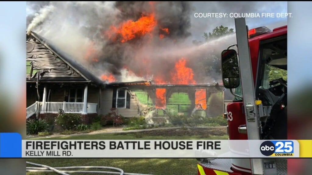 Cfd Battles House Fire On Kelly Mill Road