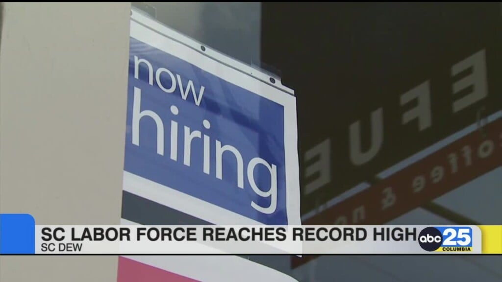 Sc Labor Force Reaches Record High