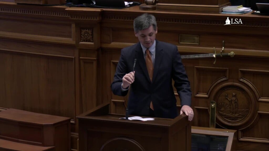 Massey Speaks Before Sc Senate
