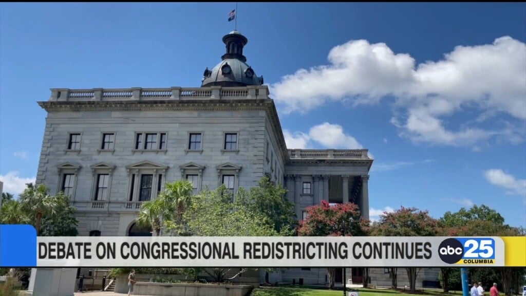 Debate On Congressional Redistricting In South Carolina Continues