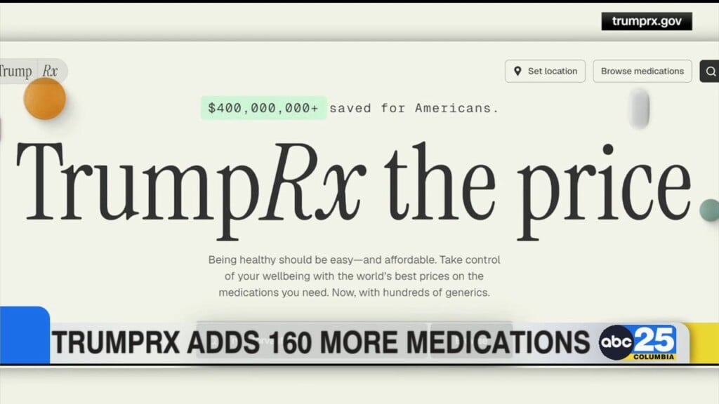Trump Rx Adds 160 More Medications