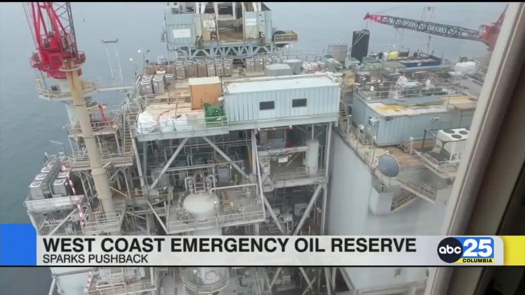 West Coast Emergency Oil Reserve Sparks Pushback