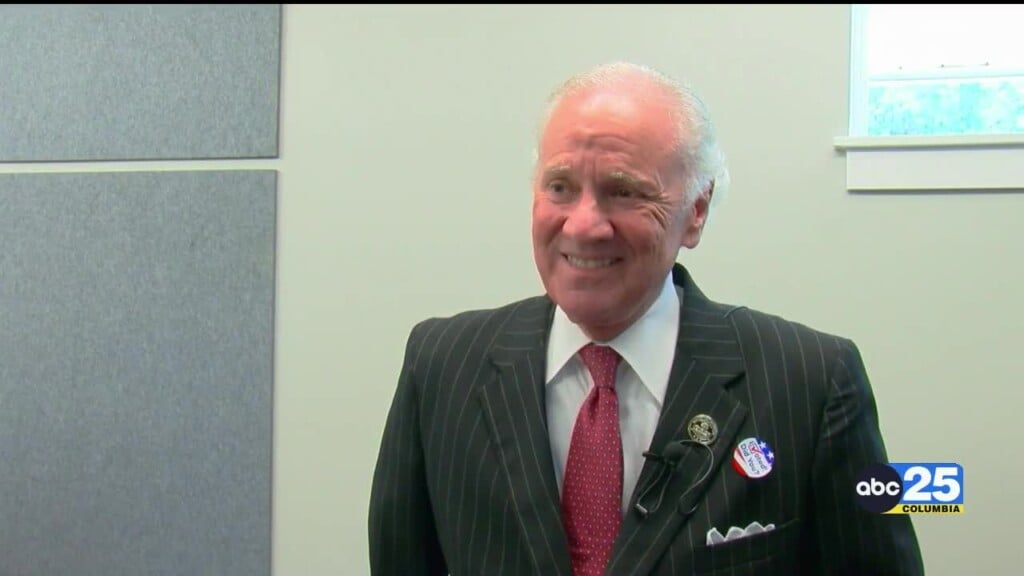 Gov. Mcmaster, 1st Lady Peggy Mcmaster Cast Votes For Republican Nomination For Governor Race