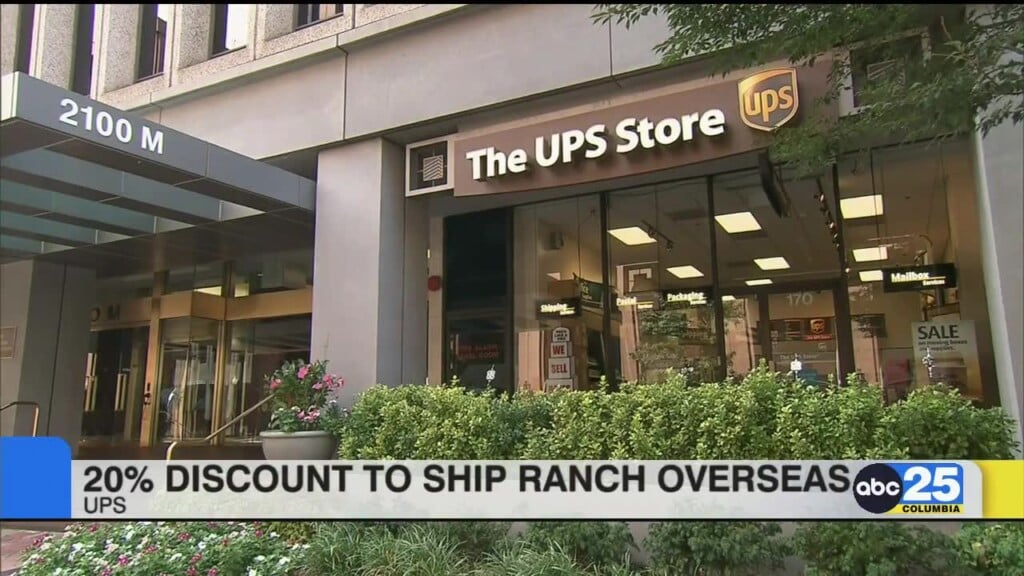 Ups Offering 20% Discount To Ship Ranch Overseas