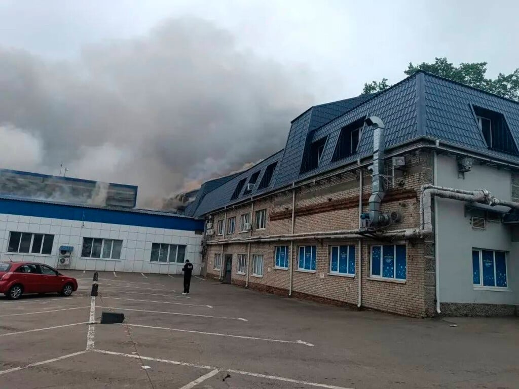 Russia Ukraine Drone Attack
