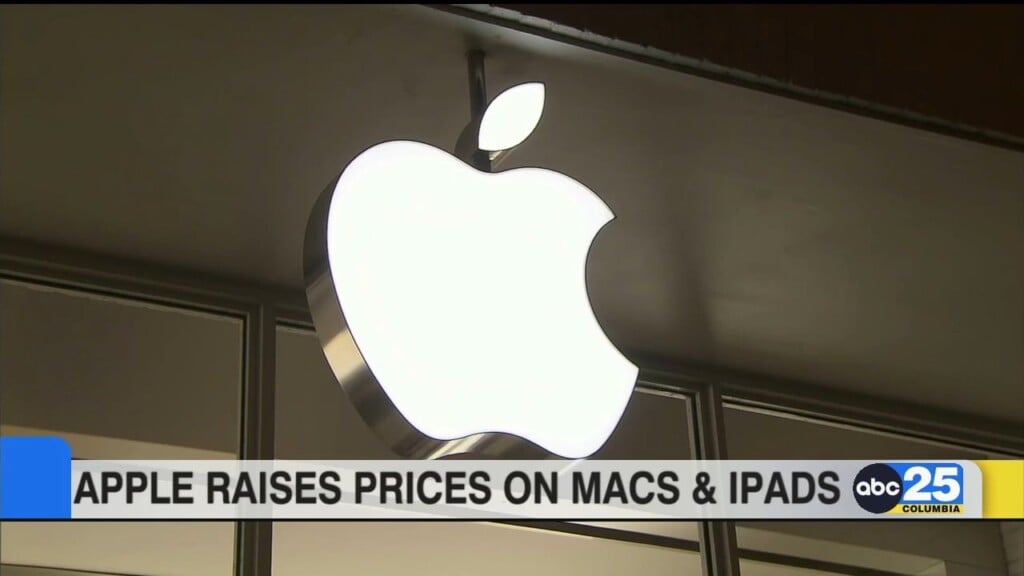 Apple Raises Prices On Macs, Ipads