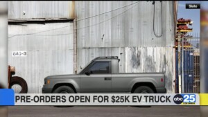 Pre Orders Open For $25k Ev Trucks