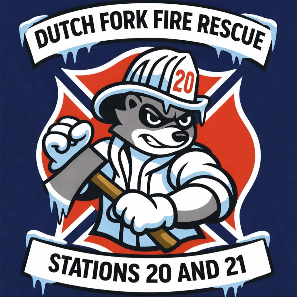 Dutch Fork Fire Rescue Logo