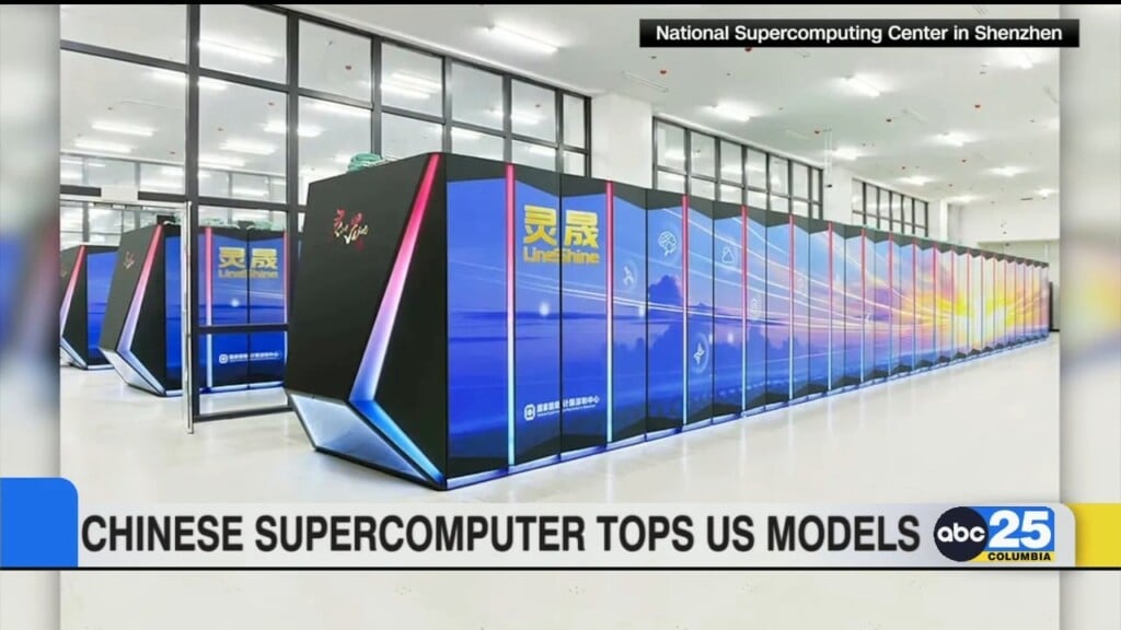 Chinese Supercomputer Tops U.s. Models