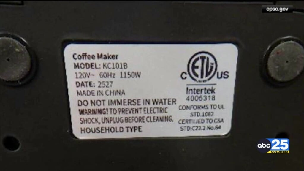 Coffee Makers Recalled After Burn Reports