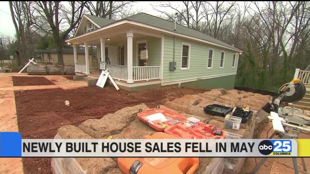 Newly Built House Sales Fell In May