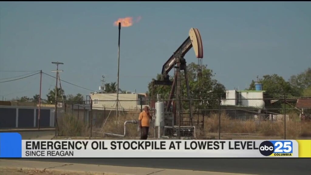 U.s. Emergency Oil Stockpile At Lowest Level Since Reagan Administration