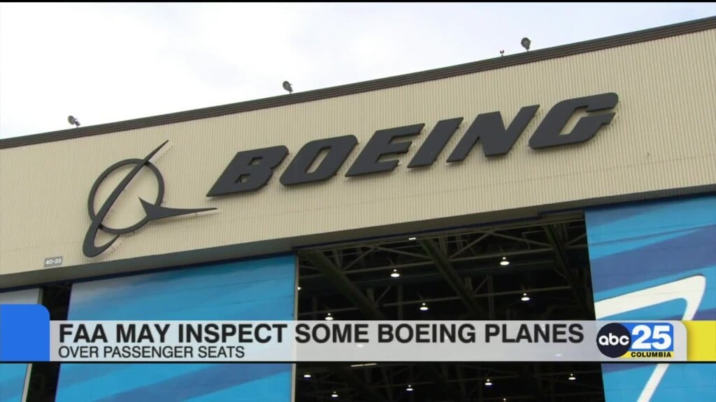 Faa May Inspect Some Boeing Planes Over Passenger Seats